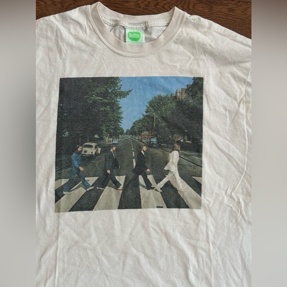 The Beatles Off White T-Shirt. Size L. - Picture 5 of 5